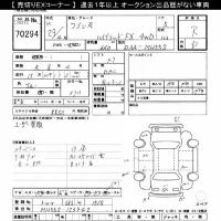 Suzuki WAGON R лот № 70294 оценка R  с аукциона в Японии 10