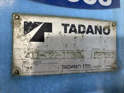 TADANO CRANE