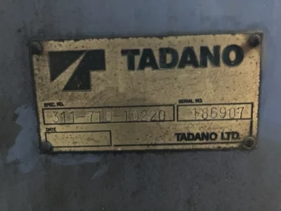 TADANO CRANE