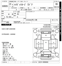 Daihatsu HIJET VAN лот № 50005 оценка RB  с аукциона в Японии 10