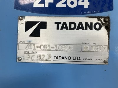 TADANO CRANE