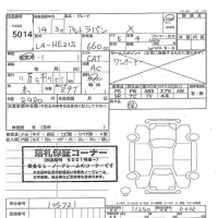 Suzuki ALTO LAPIN лот № 5014 оценка   с аукциона в Японии 2