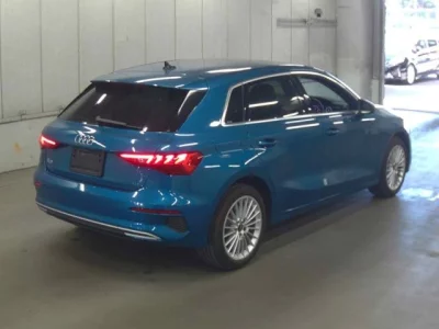 Audi A3  с аукциона в Японии