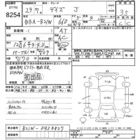 Nissan DAYZ лот № 8254 оценка 3.5  с аукциона в Японии 10