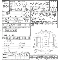 Daihatsu TANTO лот № 3054 оценка 3  с аукциона в Японии 10