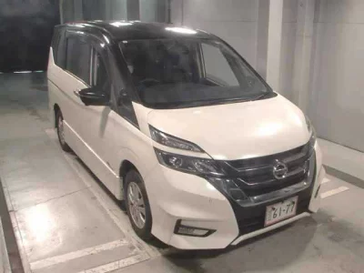 Nissan SERENA  с аукциона в Японии