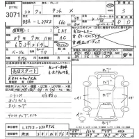 Daihatsu TANTO лот № 3071 оценка 3  с аукциона в Японии 10