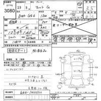Honda FIT лот № 3080 оценка 3.5  с аукциона в Японии 10