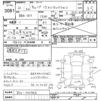 Nissan CUBE лот № 3081 оценка 3.5  с аукциона в Японии 10