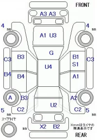 Honda LIFE лот № 29060 оценка 3  с аукциона в Японии 5