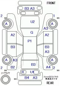 Honda ODYSSEY лот № 10252 оценка 3  с аукциона в Японии 11