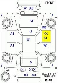 Honda VEZEL лот № 26035 оценка R  с аукциона в Японии 9