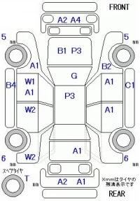 Honda CIVIC HYBRID лот № 19129 оценка 3  с аукциона в Японии 5
