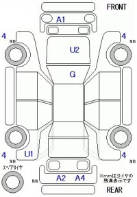 Fiat 500 лот № 20329 оценка 4  с аукциона в Японии 11