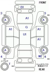 Toyota MARK X лот № 10395 оценка 4.5  с аукциона в Японии 11