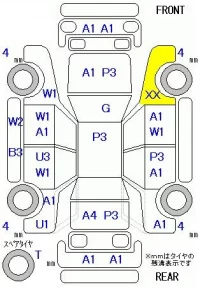 Toyota RACTIS лот № 19173 оценка 3  с аукциона в Японии 11