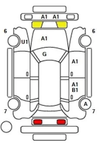 Audi A4 лот № 36013 оценка 4.5  с аукциона в Японии 11