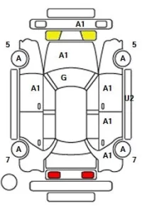 Audi S4 лот № 36008 оценка 4  с аукциона в Японии 11