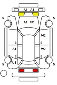 BMW X5 SERIES лот № 34501 оценка 3.5  с аукциона в Японии 11