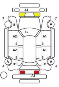 BMW X1 лот № 34512 оценка 4  с аукциона в Японии 11