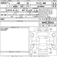 Lexus LBX лот № 10035 оценка 4.5  с аукциона в Японии 2