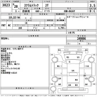Mazda SCRUM TRUCK лот № 3023 оценка 3.5  с аукциона в Японии 2