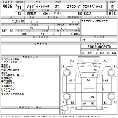 Daihatsu HIJET TRUCK  с аукциона в Японии