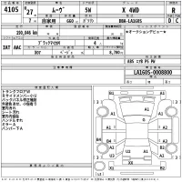 Daihatsu MOVE лот № 4105 оценка R  с аукциона в Японии 2