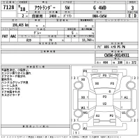 Mitsubishi OUTLANDER лот № 7128 оценка 3  с аукциона в Японии 2
