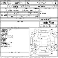 Mazda FLAIR WAGON лот № 4026 оценка R  с аукциона в Японии 2