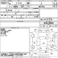 Mazda VERISA лот № 75057 оценка R  с аукциона в Японии 2