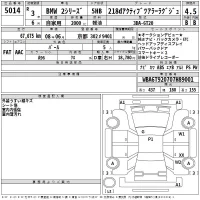 BMW 2-Series лот № 5014 оценка 4.5  с аукциона в Японии 2