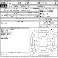 Toyota SIENTA лот № 30094 оценка R  с аукциона в Японии 11