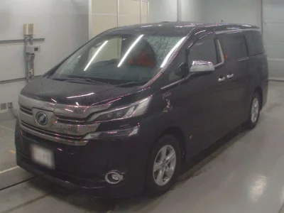 Toyota VELLFIRE  с аукциона в Японии