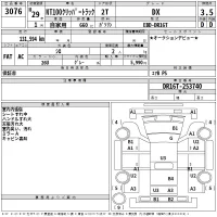 Nissan CLIPPER TRUCK лот № 3076 оценка 3.5  с аукциона в Японии 2