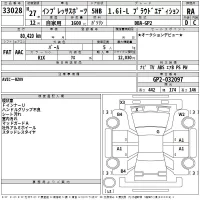 Subaru IMPREZA лот № 33028 оценка RA  с аукциона в Японии 2