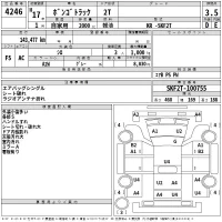 Mazda BONGO лот № 4246 оценка 3.5  с аукциона в Японии 2