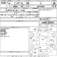Subaru PLEO PLUS лот № 4196 оценка RA  с аукциона в Японии 2