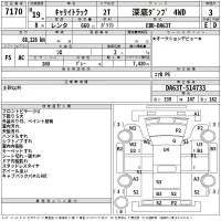 Suzuki CARRY TRUCK лот № 7170 оценка 3  с аукциона в Японии 2