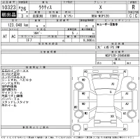 Toyota RACTIS лот № 10323 оценка R  с аукциона в Японии 11