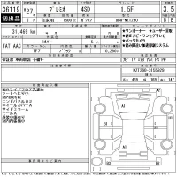 Toyota PREMIO лот № 36119 оценка 3.5  с аукциона в Японии 11