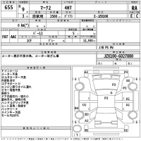Toyota MARK II лот № 655 оценка RA  с аукциона в Японии 2