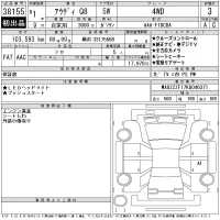 Audi Q8 лот № 38155 оценка 3  с аукциона в Японии 11
