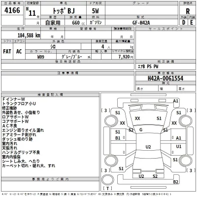 Mitsubishi TOPPO BJ  с аукциона в Японии
