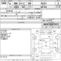 BMW 1-Series лот № 5008 оценка 4  с аукциона в Японии 2