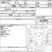 Honda THATS лот № 4220 оценка 3.5  с аукциона в Японии 2