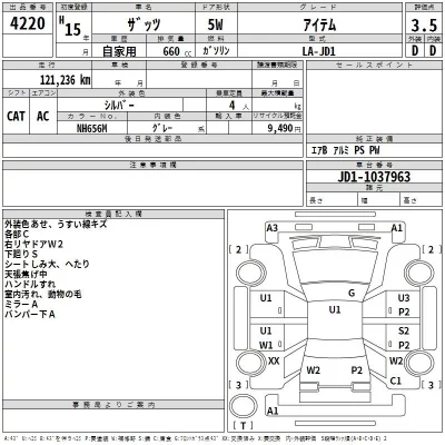 Honda THATS  с аукциона в Японии