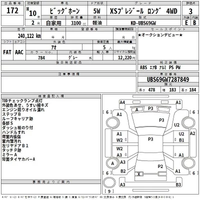 Isuzu BIGHORN  с аукциона в Японии