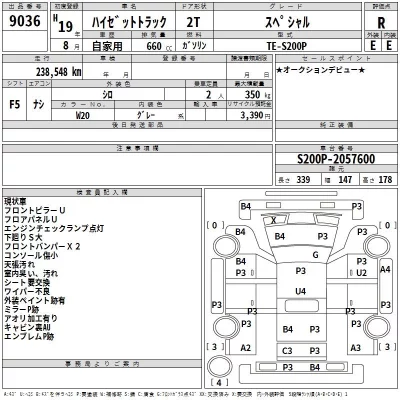 Daihatsu HIJET TRUCK  с аукциона в Японии