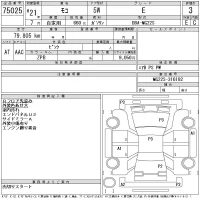Nissan MOCO лот № 75025 оценка 3  с аукциона в Японии 11
